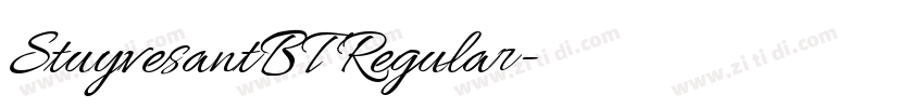 StuyvesantBT Regular字体转换 StuyvesantBT Regular字体转换